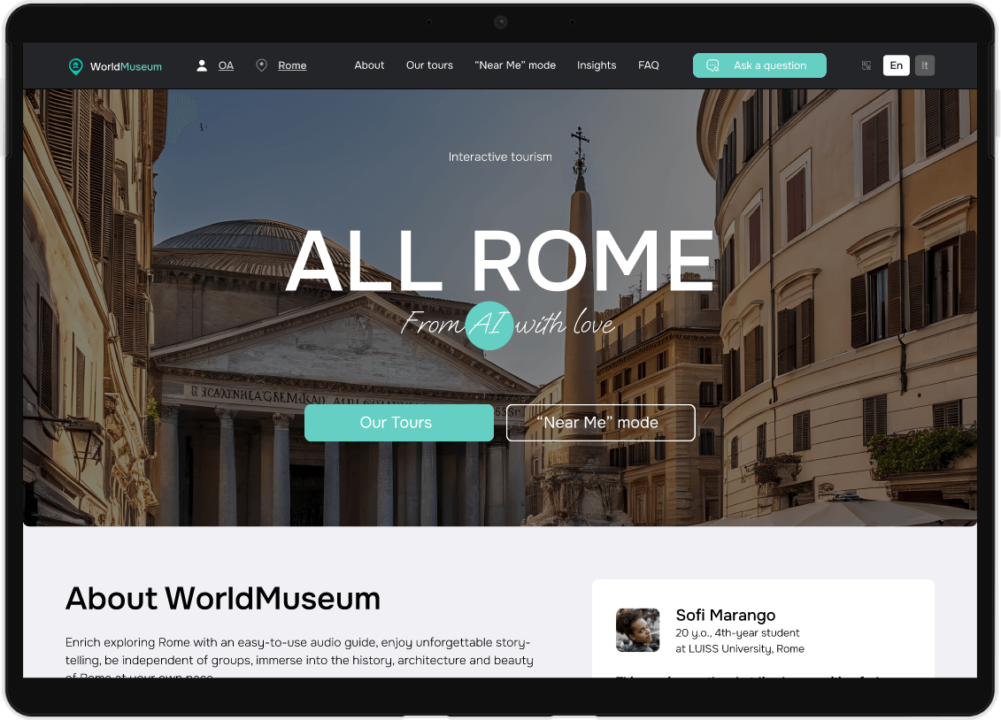 Tourist Places in Rome with WorldMuseum